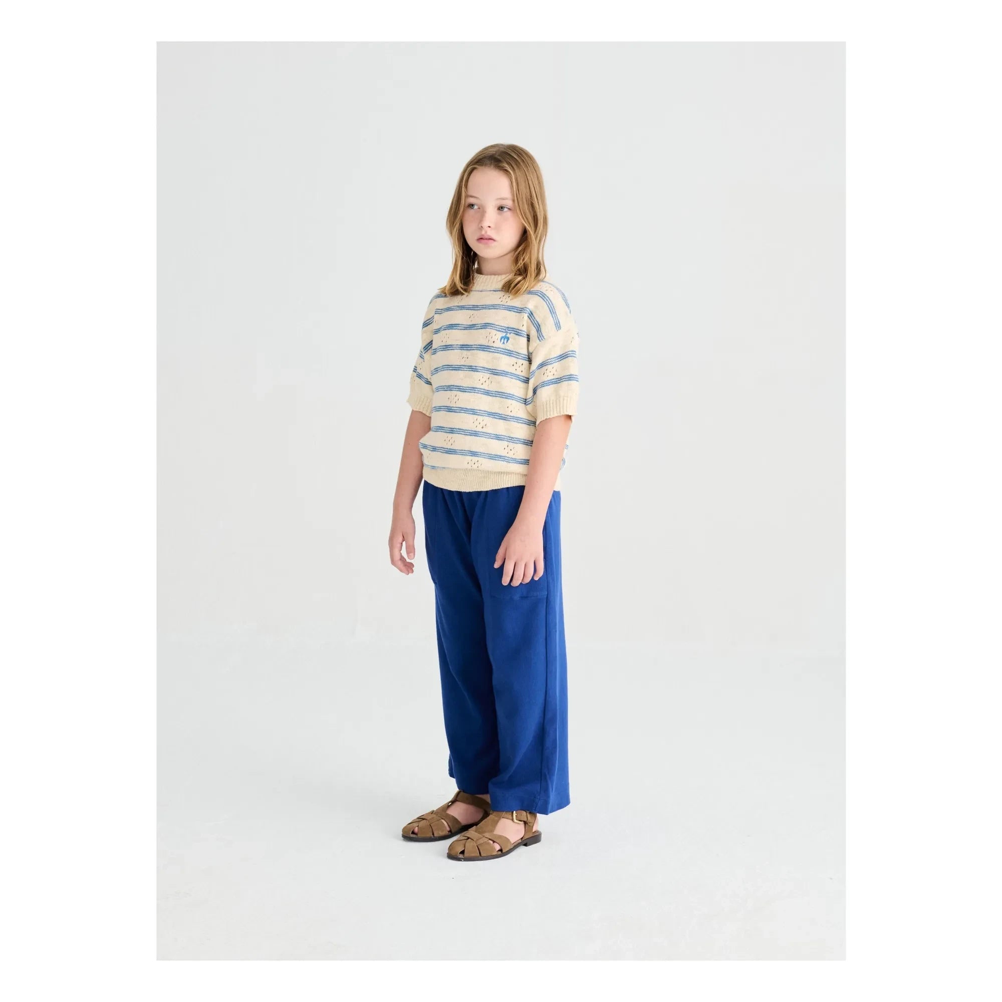 True Artist - Textured Jogger N°8 Organic Cotton | Blue