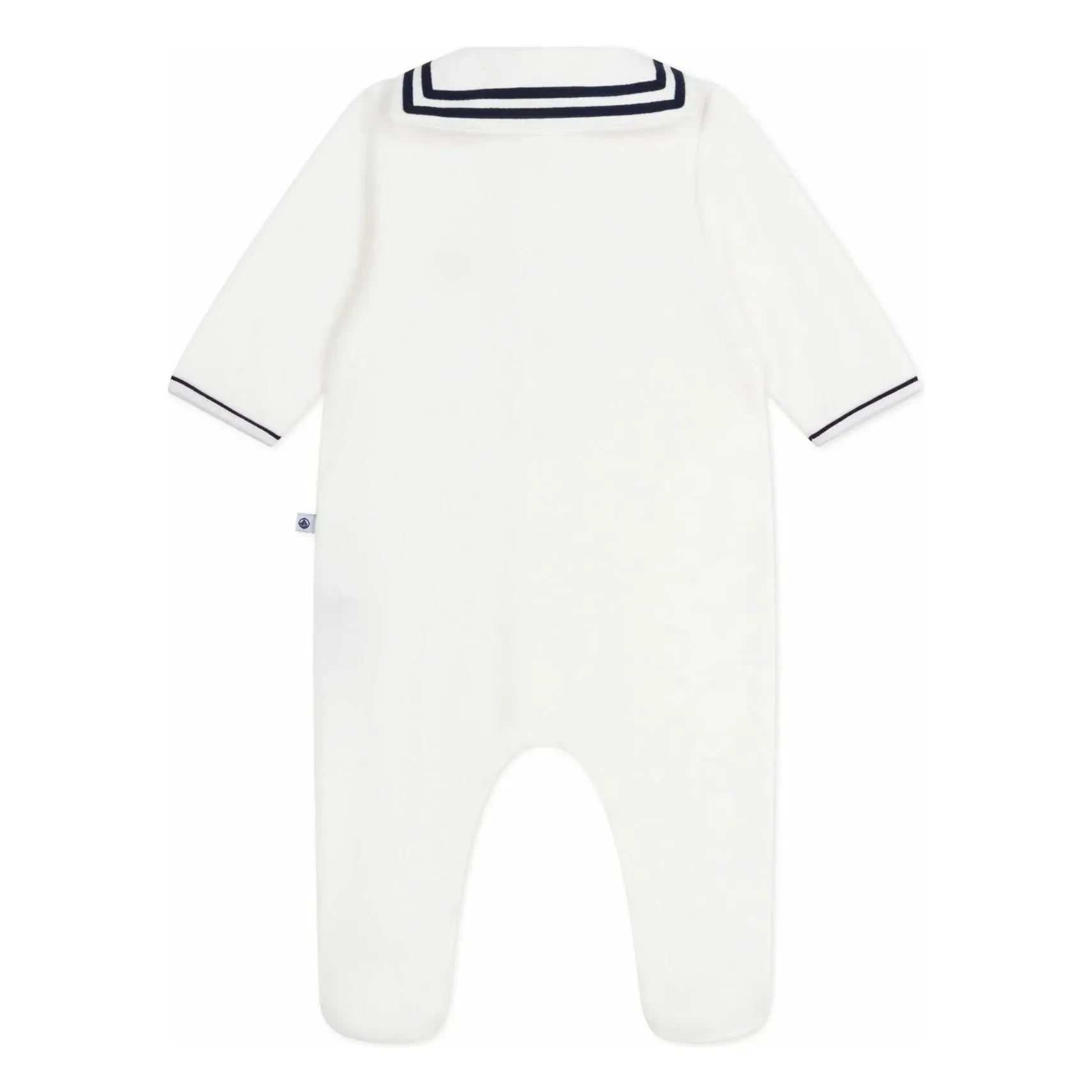 Petit Bateau - Sleep Well Pijama Yaka Smock | Beyaz