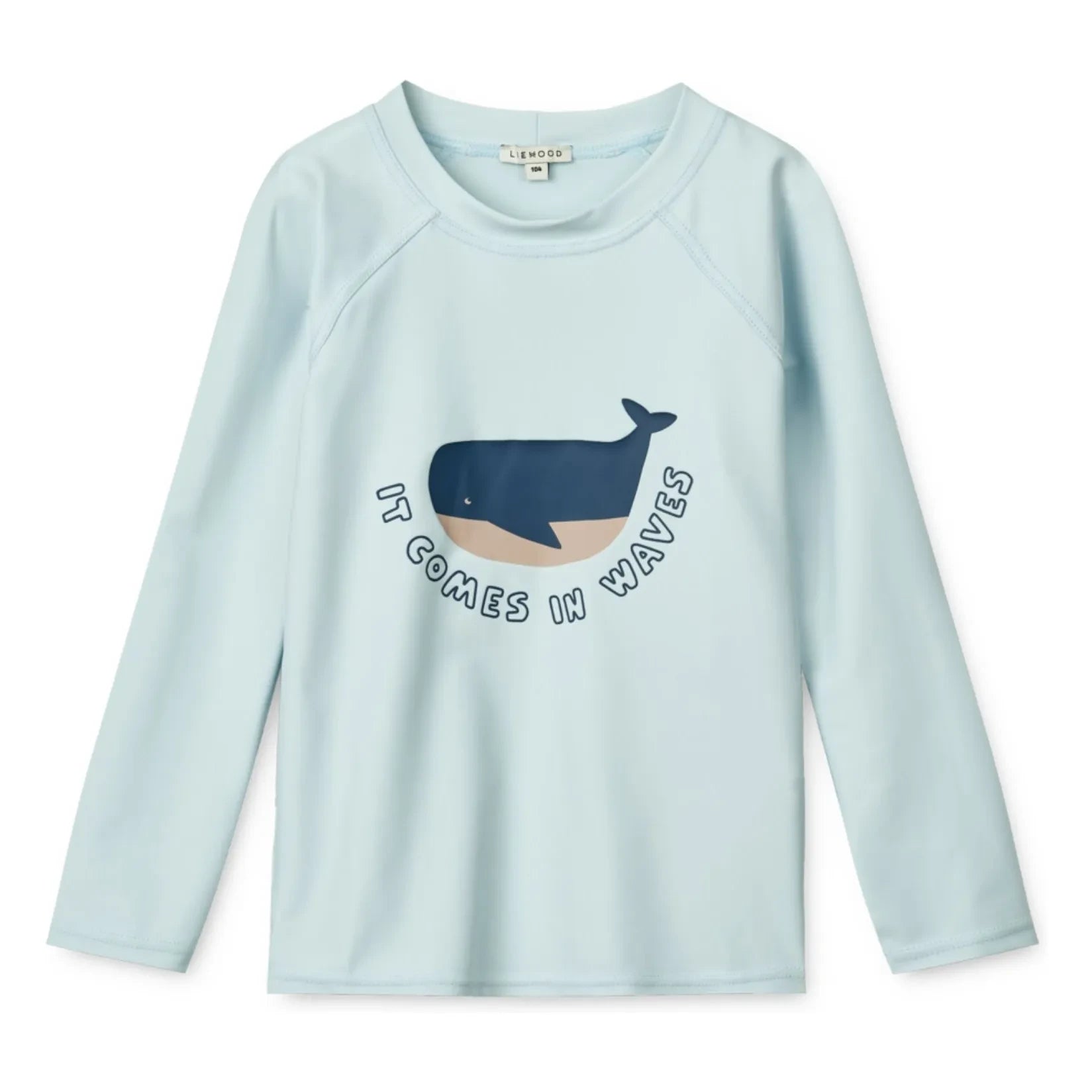 Liewood - Noah UV Protective T-Shirt Recycled Fibers | Light Blue