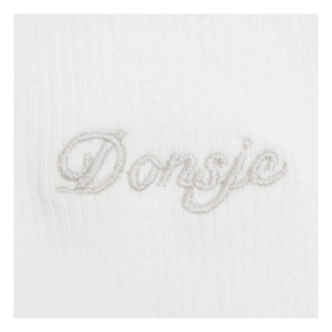 Donsje - Ivelle Peter Pan Collar Top | White