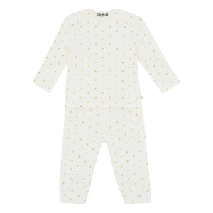Bonton - Patino Star Pajamas | Ecru