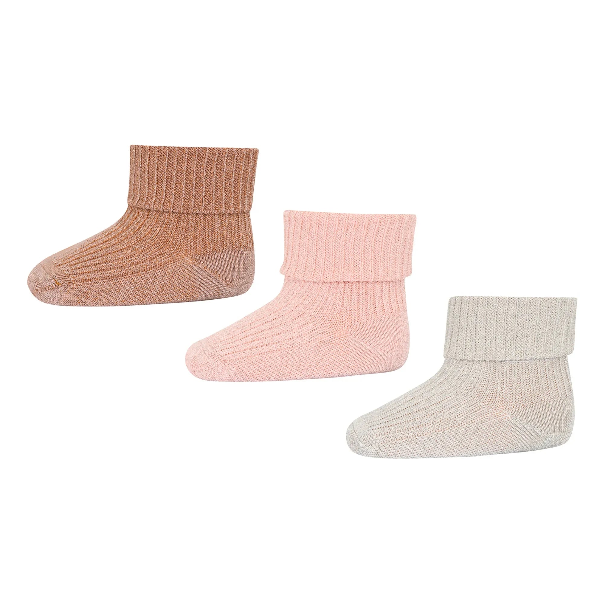 Mp Denmark - Ida Socks - 3 Pair Set | Pink