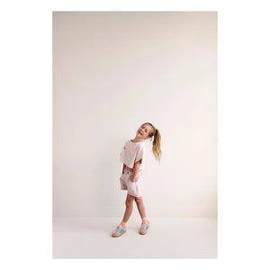 Jenest - Lizzy yes Crop T-shirt Organic cotton | Pale Pink