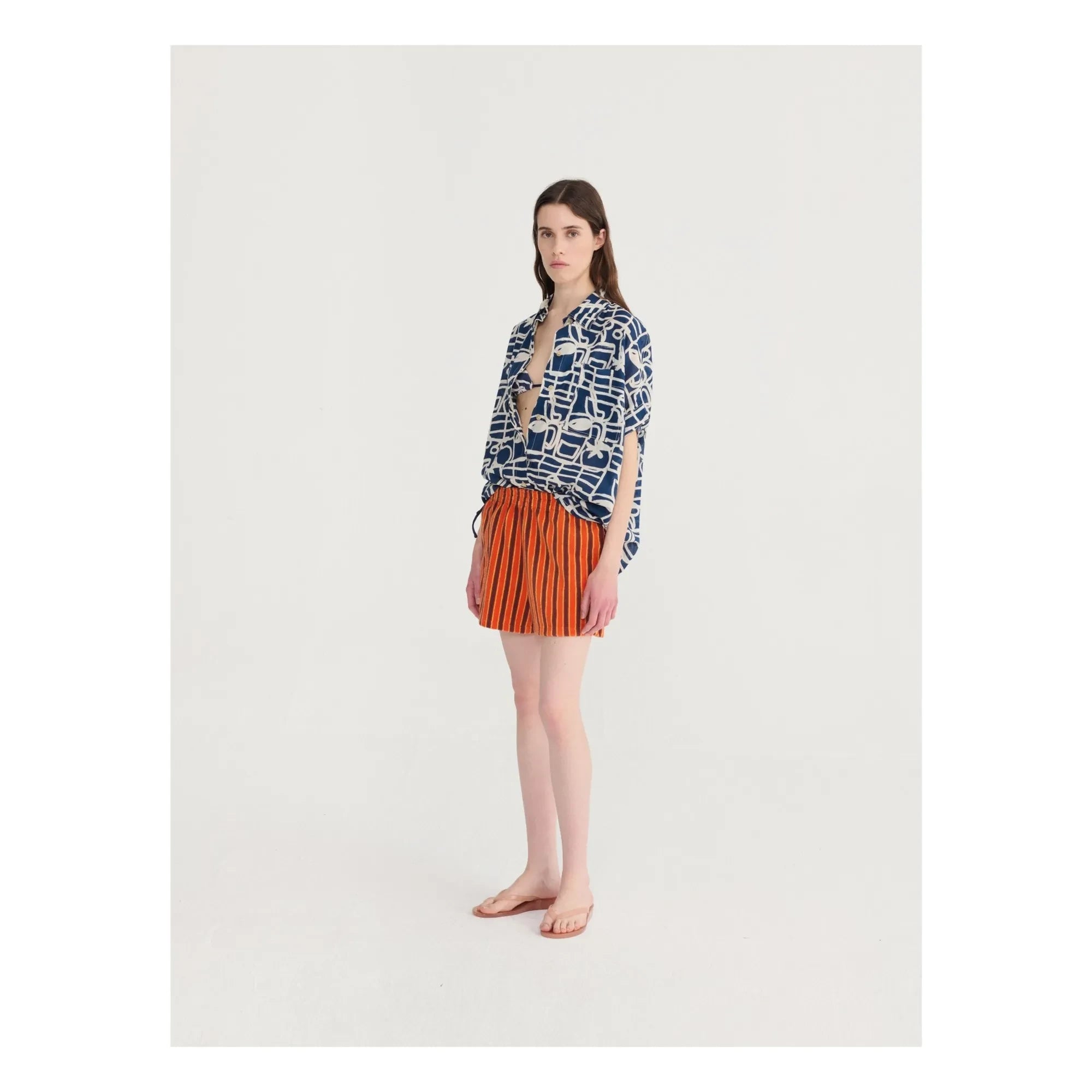 Bobo Choses - Terry Cotton Shorts | Camel