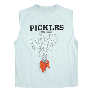 Bobo Choses - Organic Cotton Tank Top | Light Blue