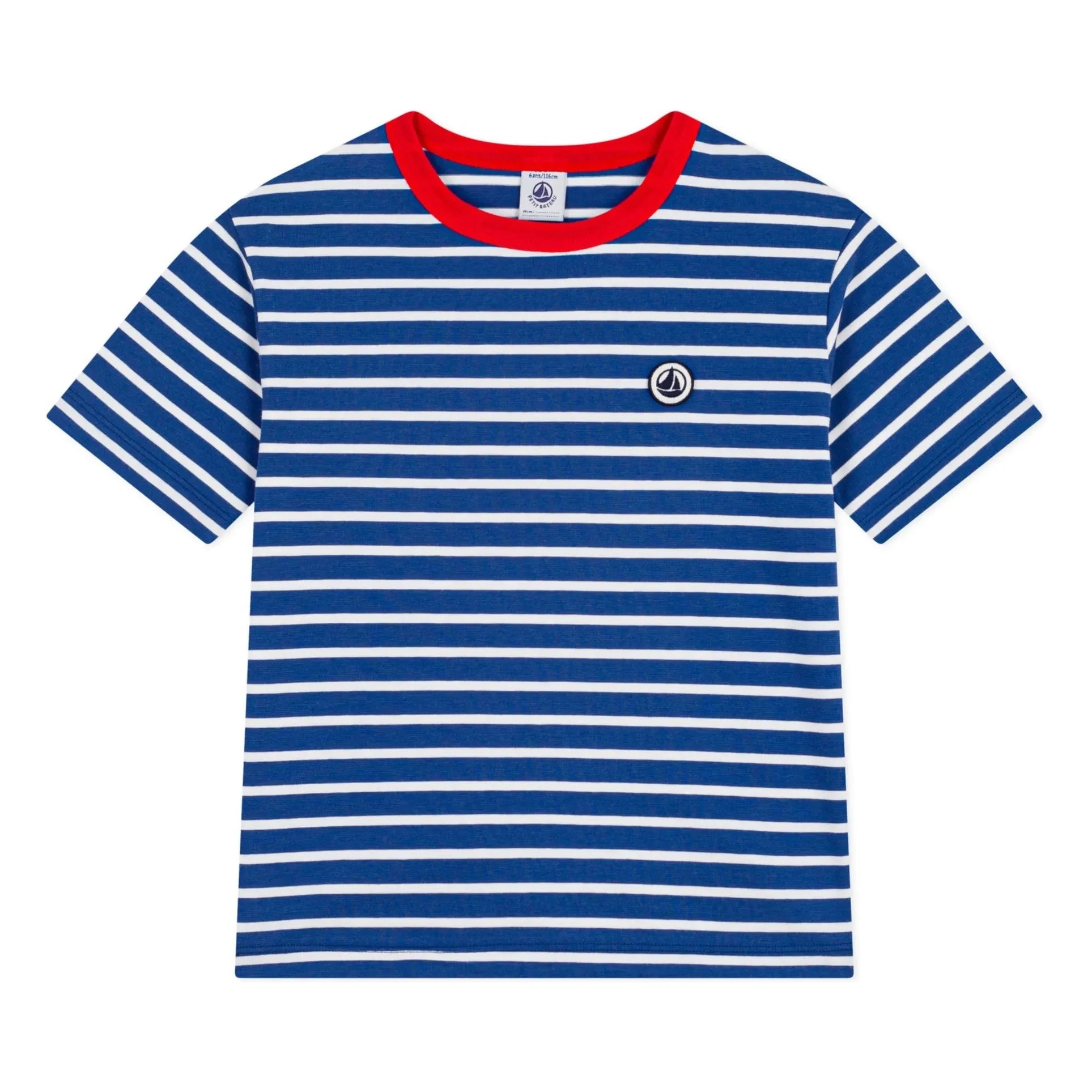 Petit Bateau - Striped T-Shirt | Blue