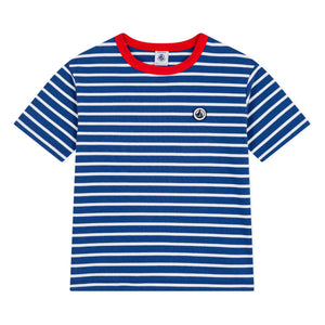 Petit Bateau - Striped T-Shirt | Blue