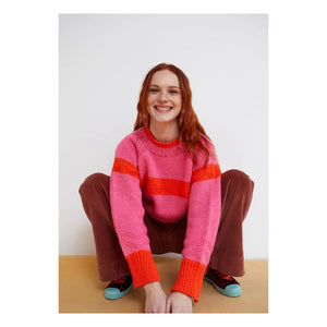 Dr Bloom - Caramelo Jersey Kazak | Pembe