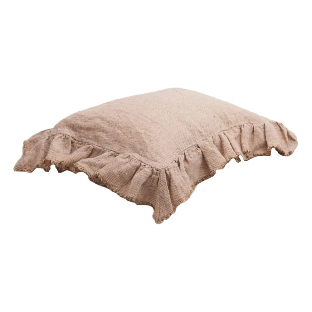 Maison de Vacances - Boho Washed Linen Pillowcase | Calisson