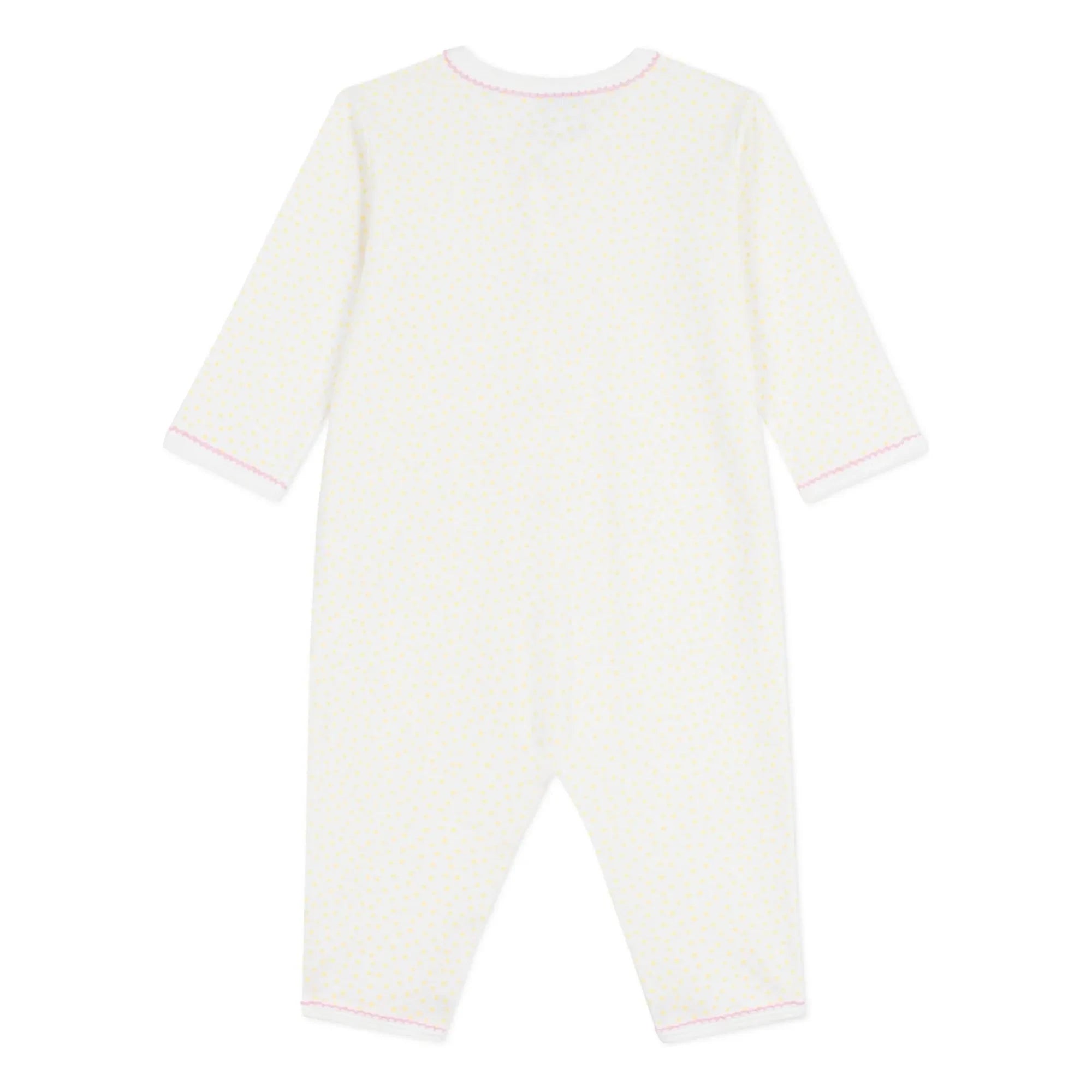 Petit Bateau - Organic Cotton Pajama | White
