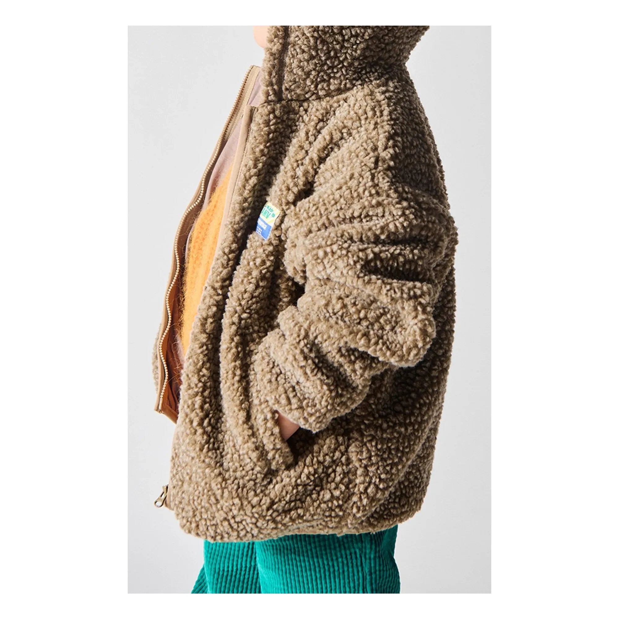 American Vintage - Hoktown Sherpa Kapüşonlu Ceket | Kahve