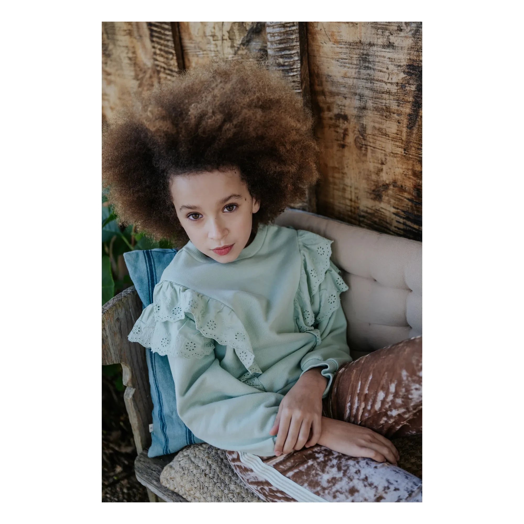 Gingersnaps - Amalia Sweatshirt | Green Water