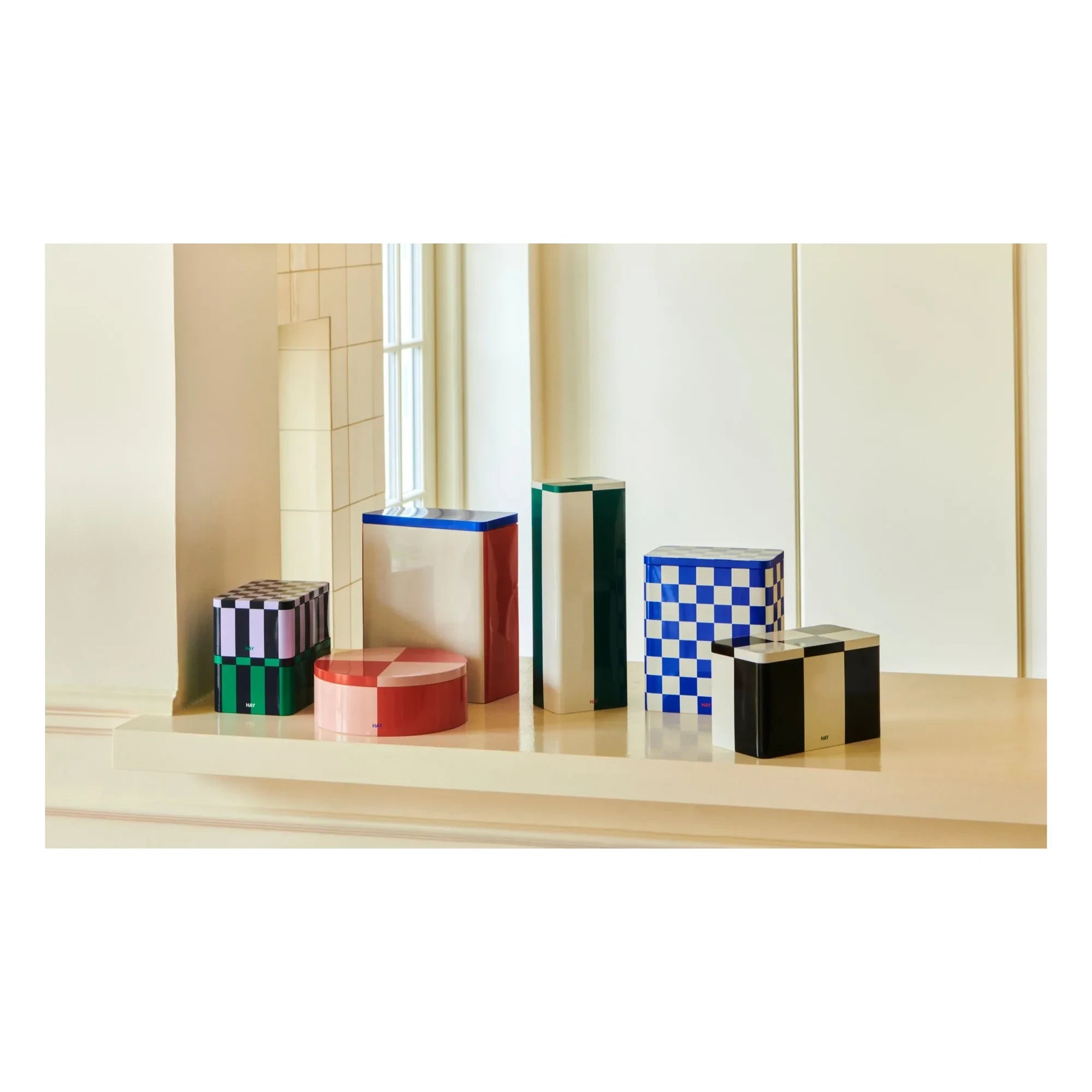 Hay - Tin Storage Box | Blue