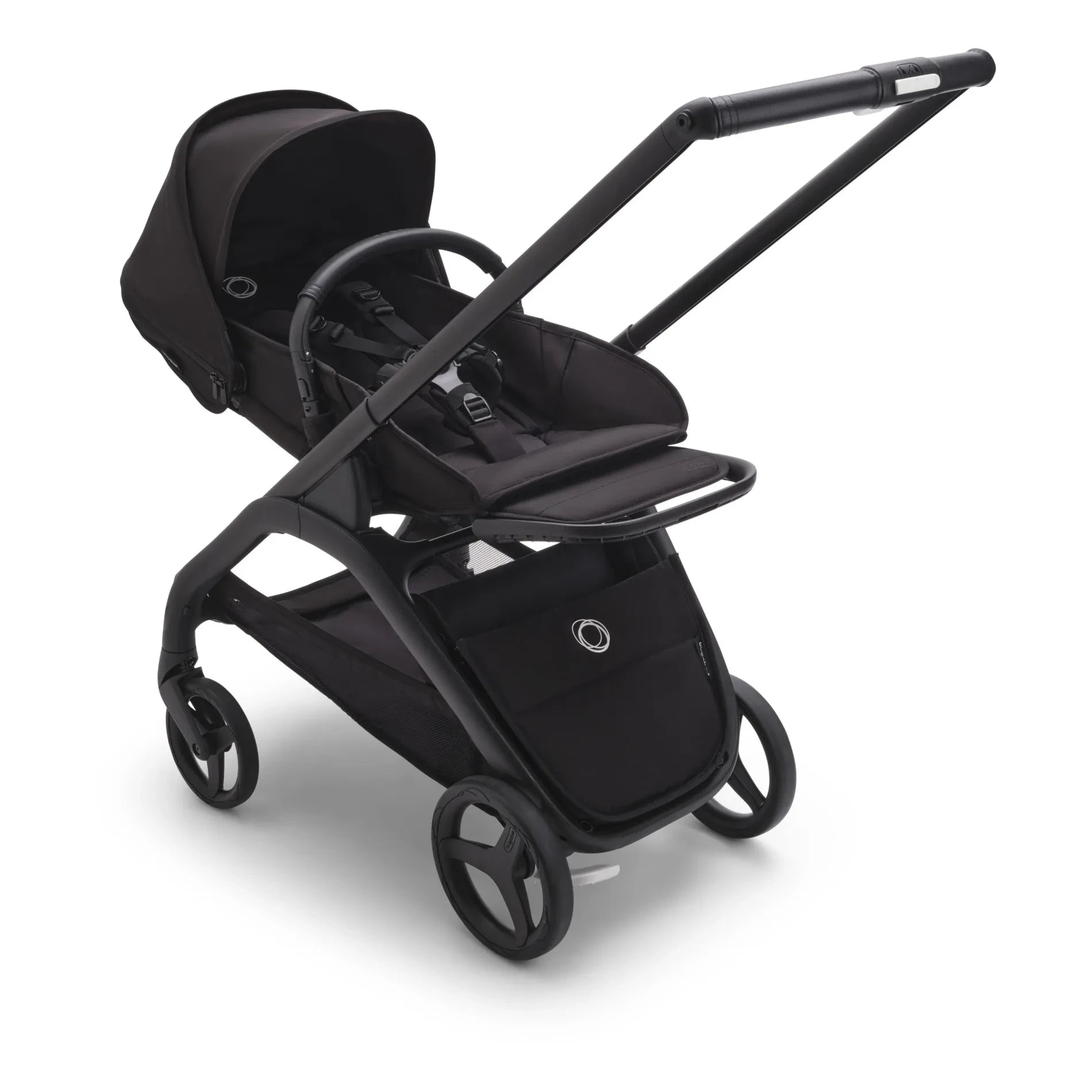 Bugaboo - Bugaboo Dragonfly 2nd Generation Complete City Baby Stroller with Black Chassis | Black