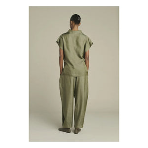Soeur - Vernon Silk Trousers | Verdigris