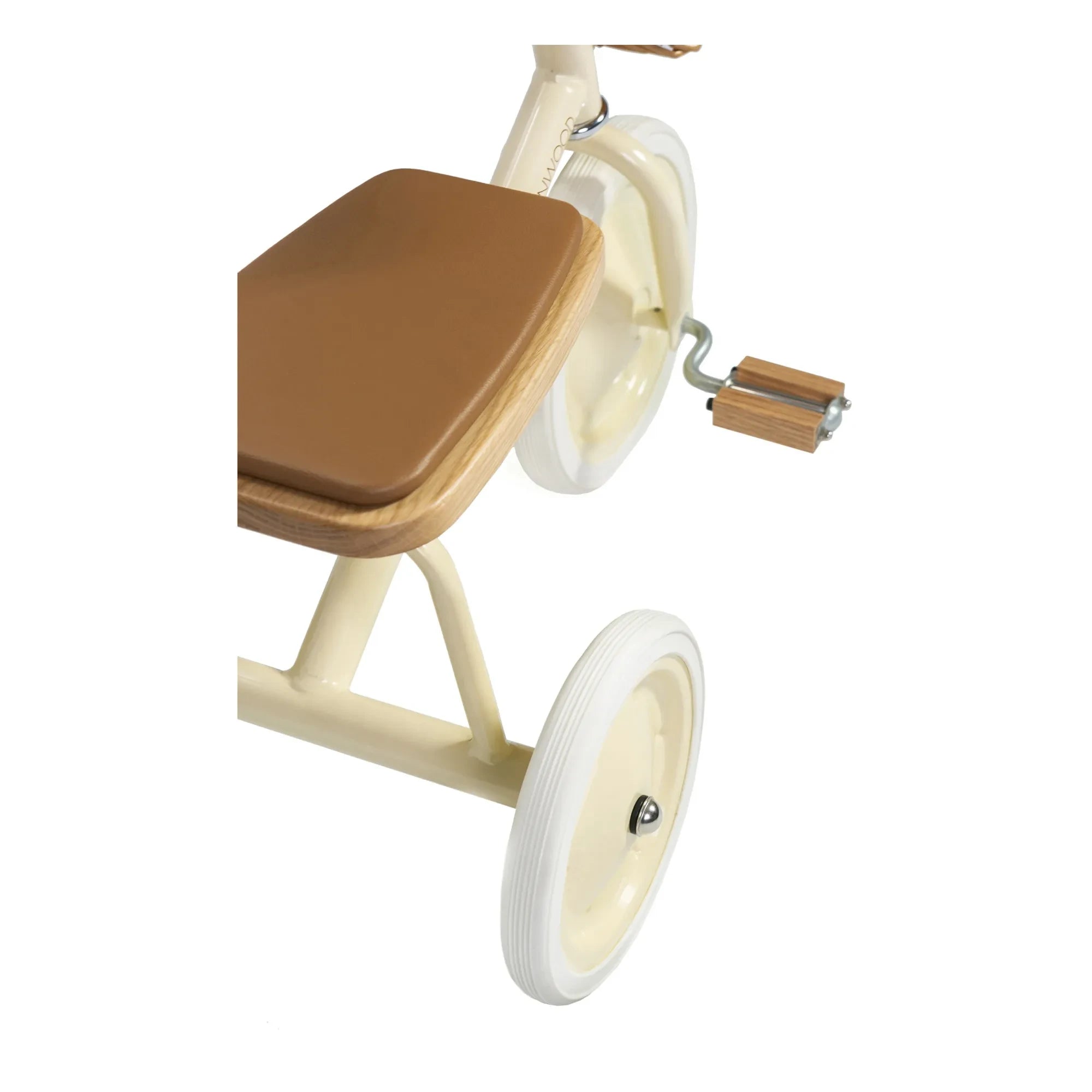Banwood - Metal and Wooden Three-Weeler Bicycle | Cream