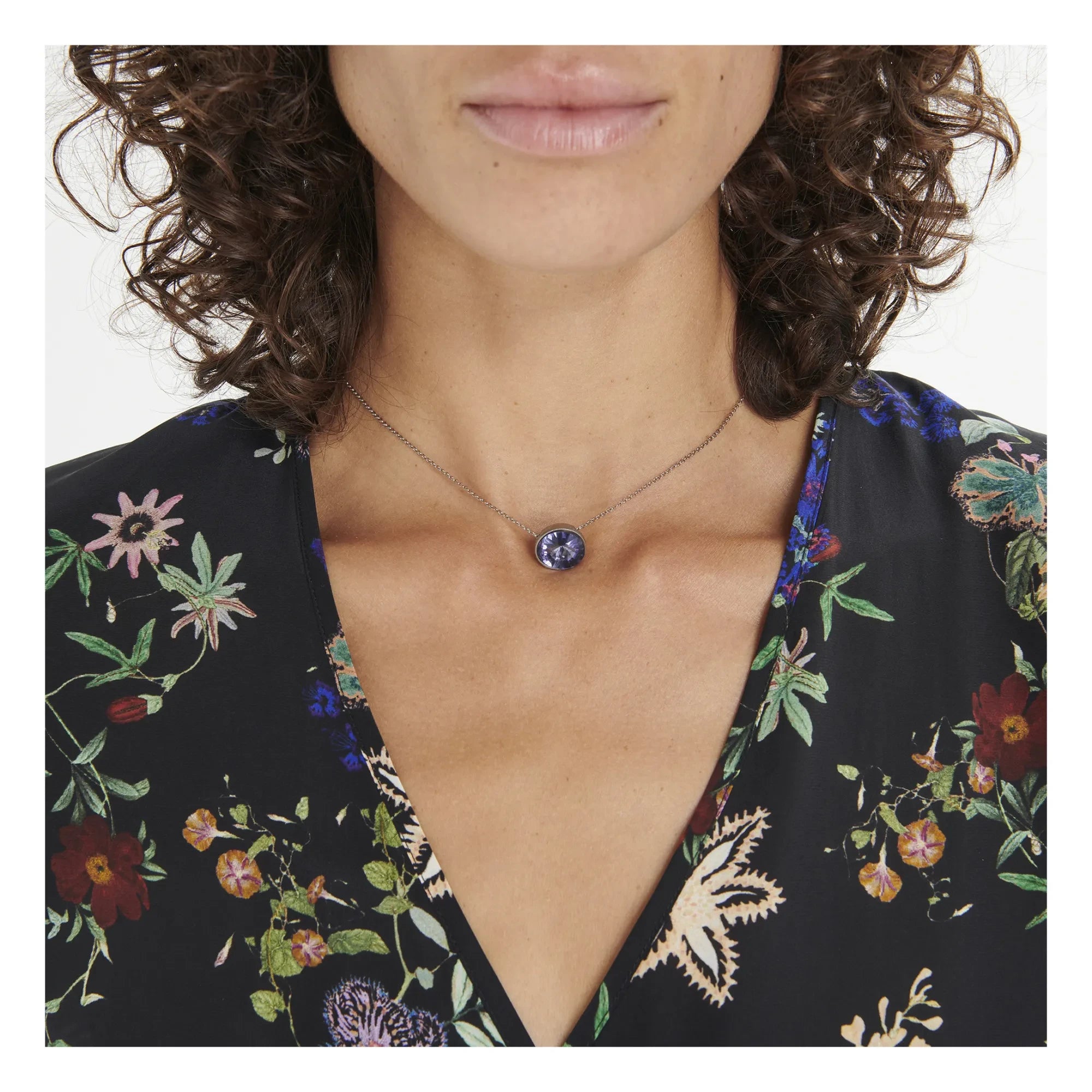 Forte Forte - Crystal Necklace | Blue