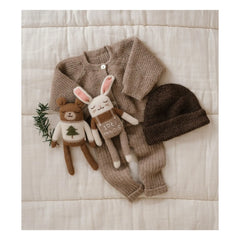 Main Sauvage - Fir Teddy Bear | Ekru