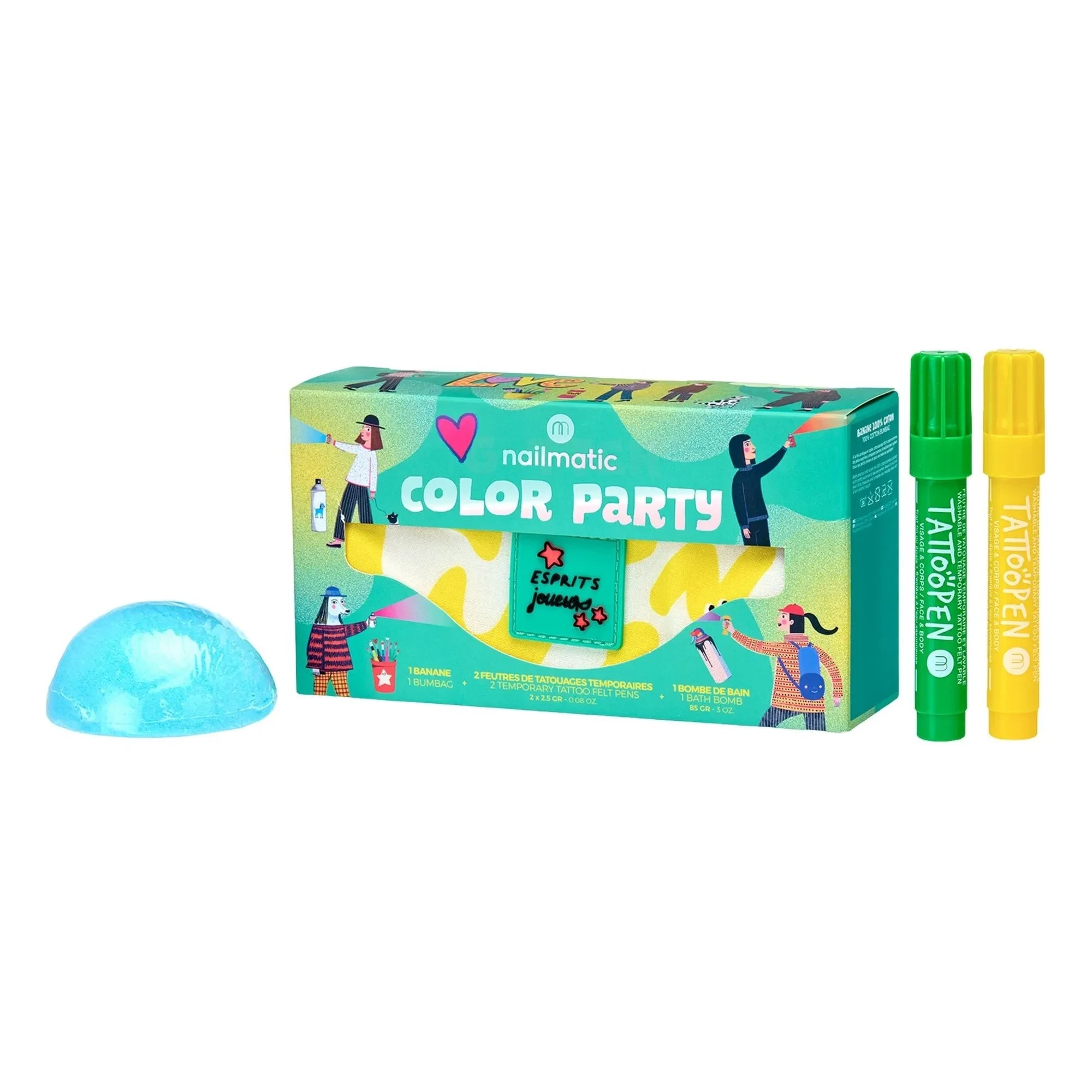 Nailmatic Kids - Renkli Parti seti