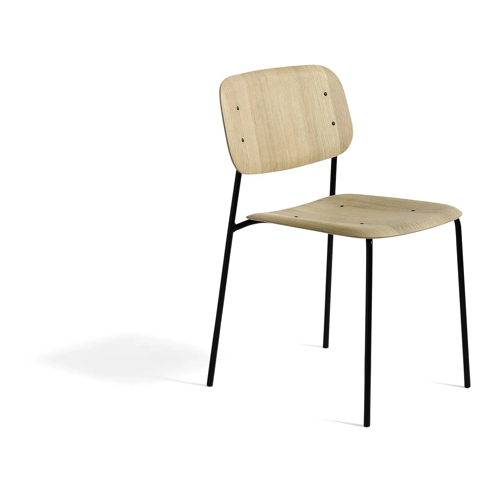 Hay - Soft Edged Wooden Chair | Light Wood