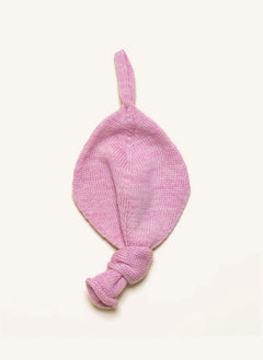 Hvid - Titi Merino Wool Pacifier Clip | Candy Pink