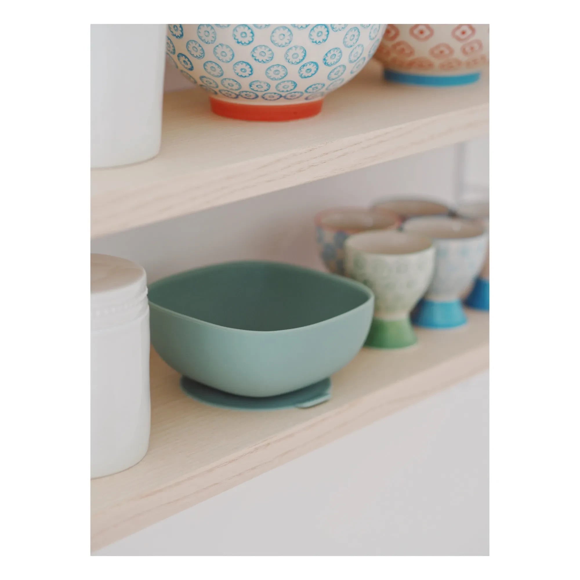 Béaba - Silicone Bowl | Sage
