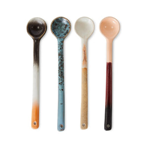 HKliving - Stone Pottery Spoons - Set of 4