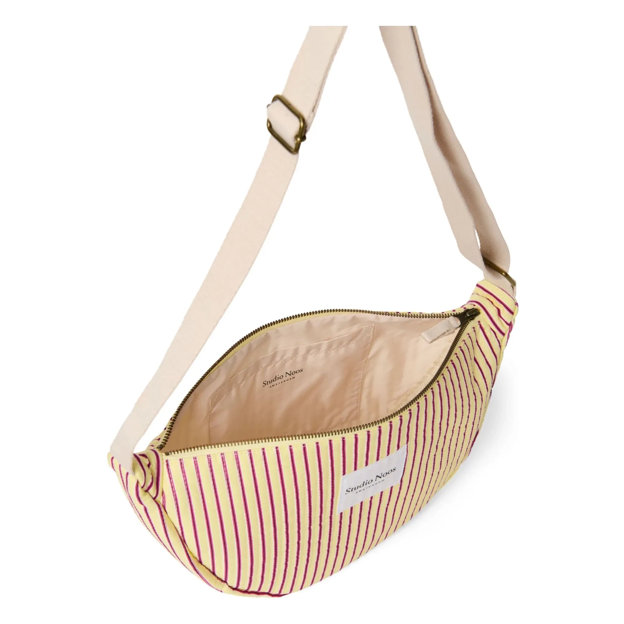 Studio Noos - Striped Belt Bag | Pale Yellow