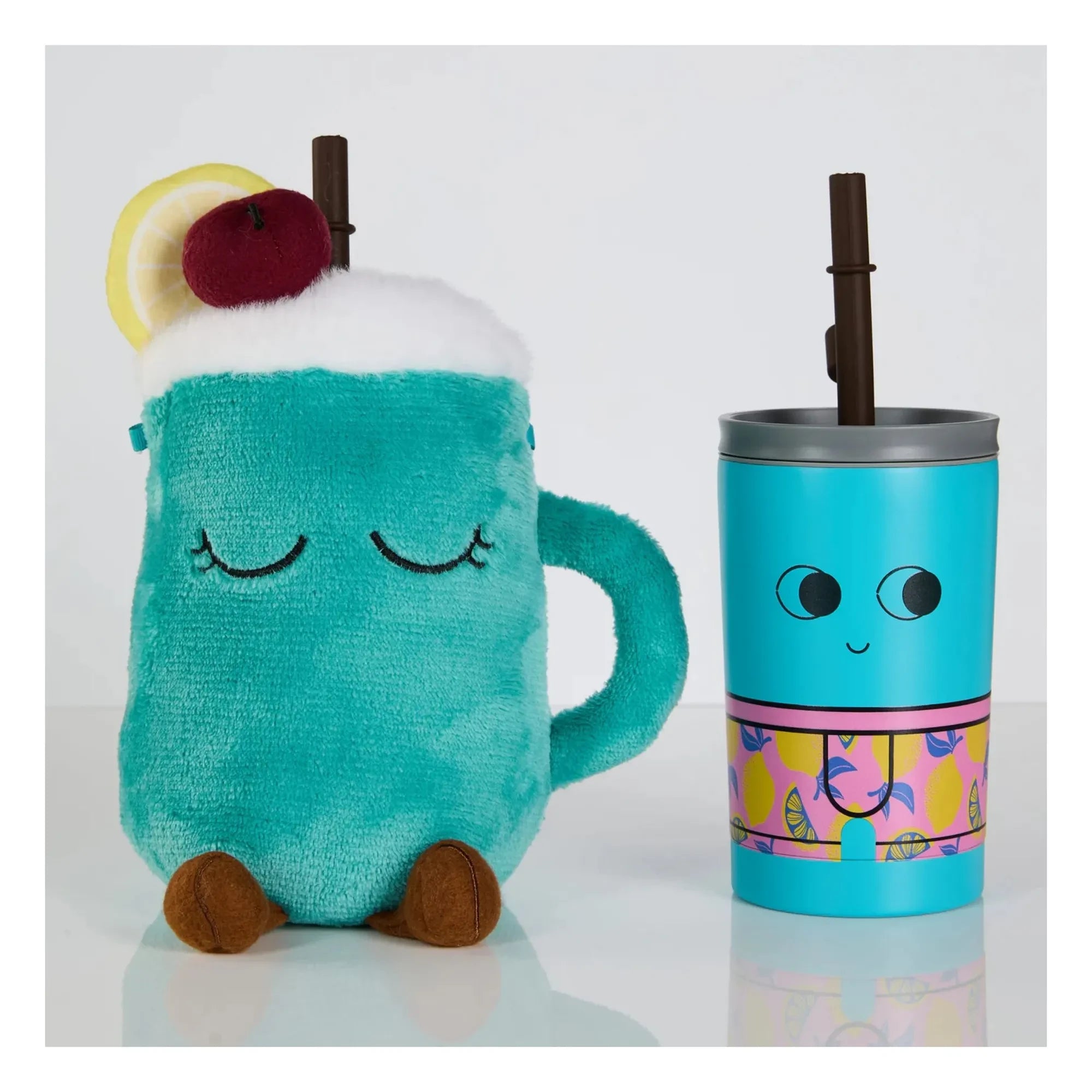 Asobu - Isothermic thermos cup with Pina cover | Blue