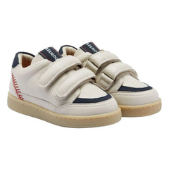 Donsje - Ronan Double Striped Sneakers | White