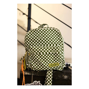 Bonton - PM Carreaux Backpack | Khaki