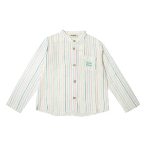 Tocoto Vintage - Baby Striped Shirt | White