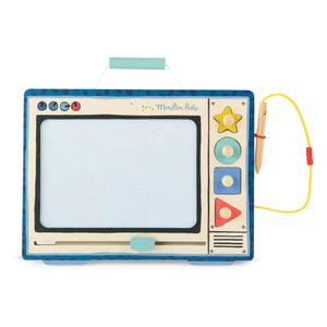 Moulin Roty - Puce & Pilou Magnetic Drawing Board | Blue