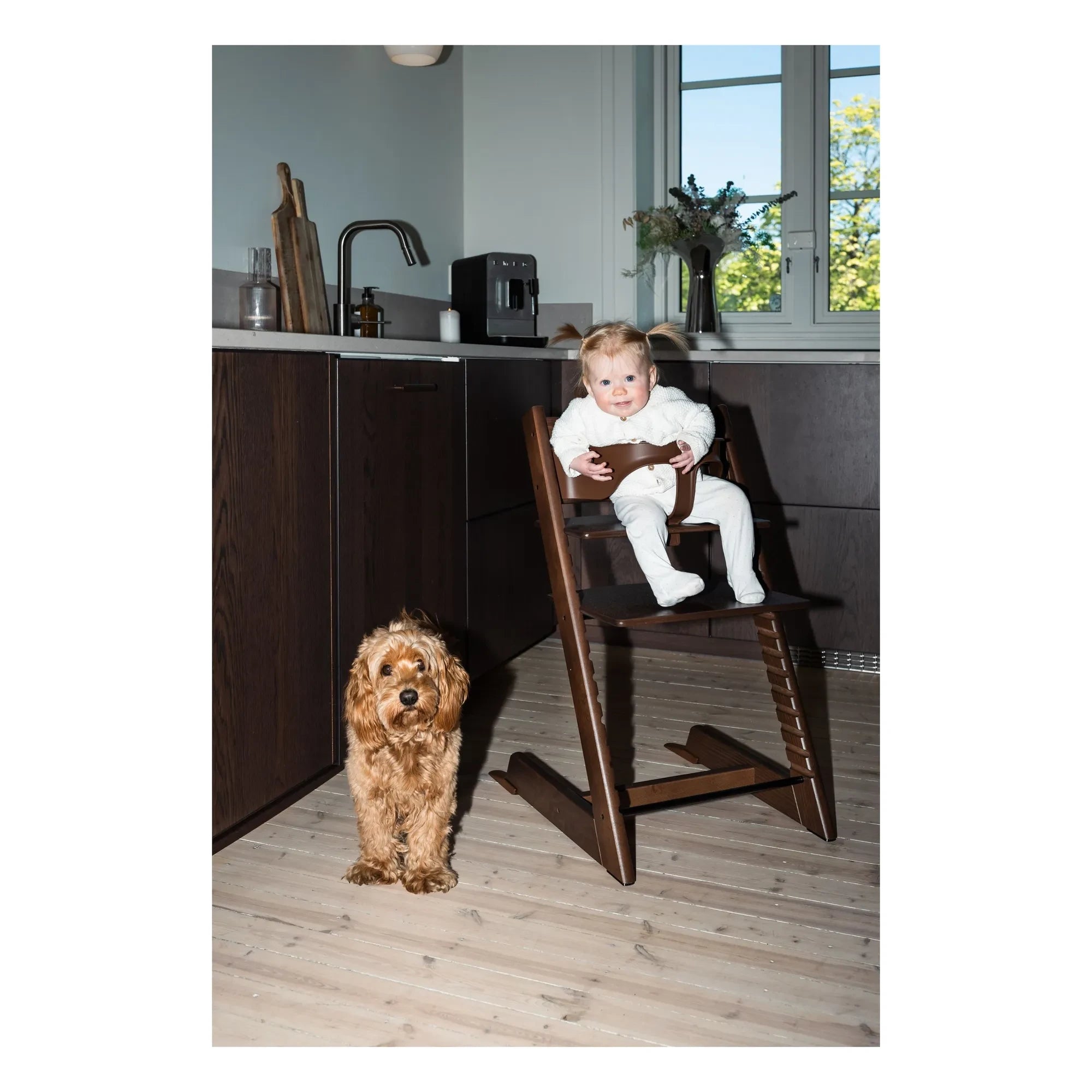 Stokke® - Tripp Trapp® kayın mama sandalyesi | Kahverengi
