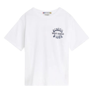 Scotch & Soda - Tişört Baskısı Logo | Beyaz