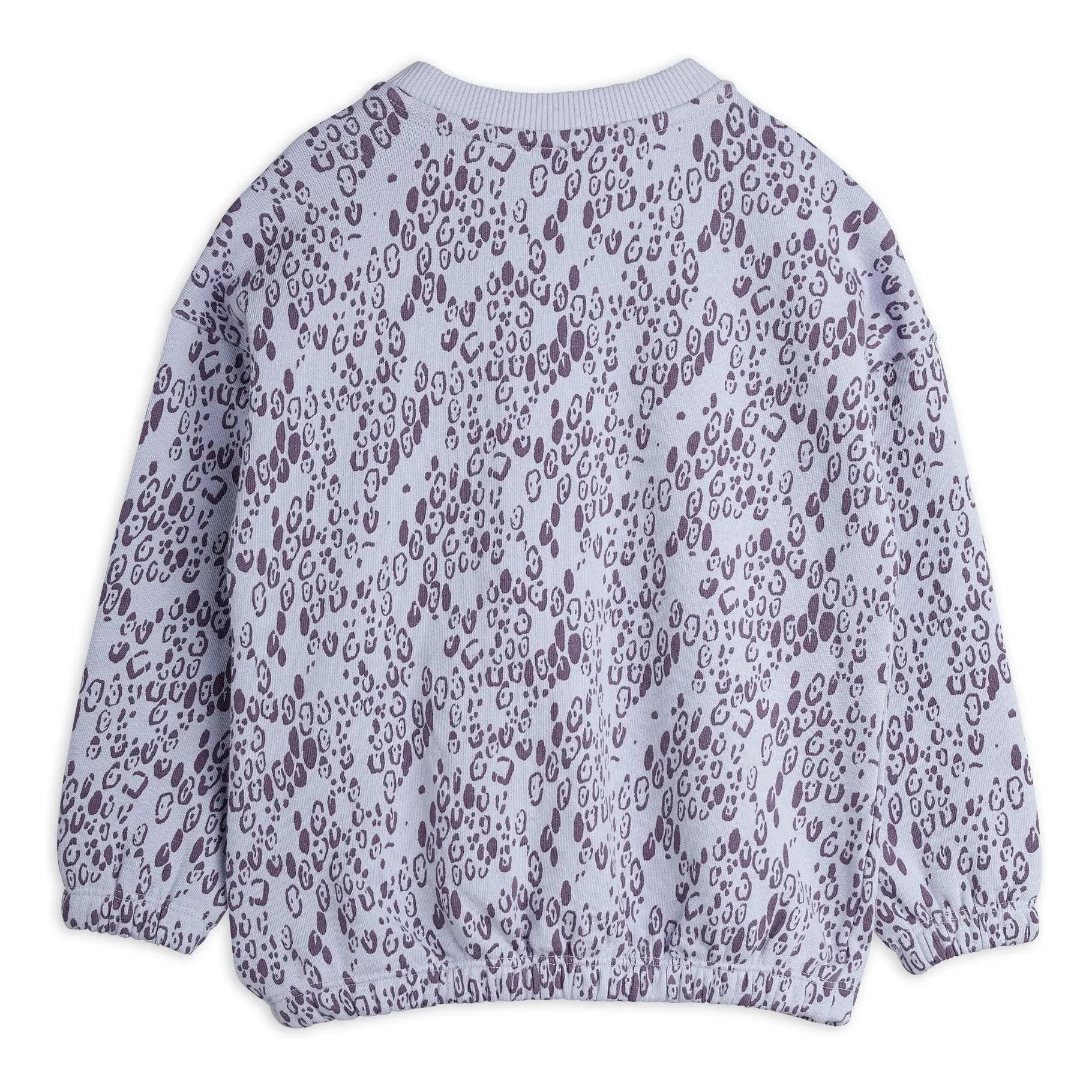Mini Rodini - Organic cotton leopard sweatshirt | Purple