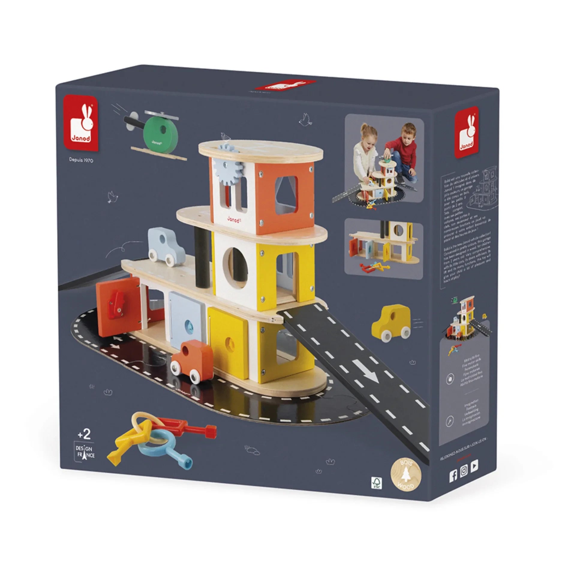Janod - Toy Garage