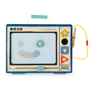 Moulin Roty - Puce & Pilou Magnetic Drawing Board | Blue
