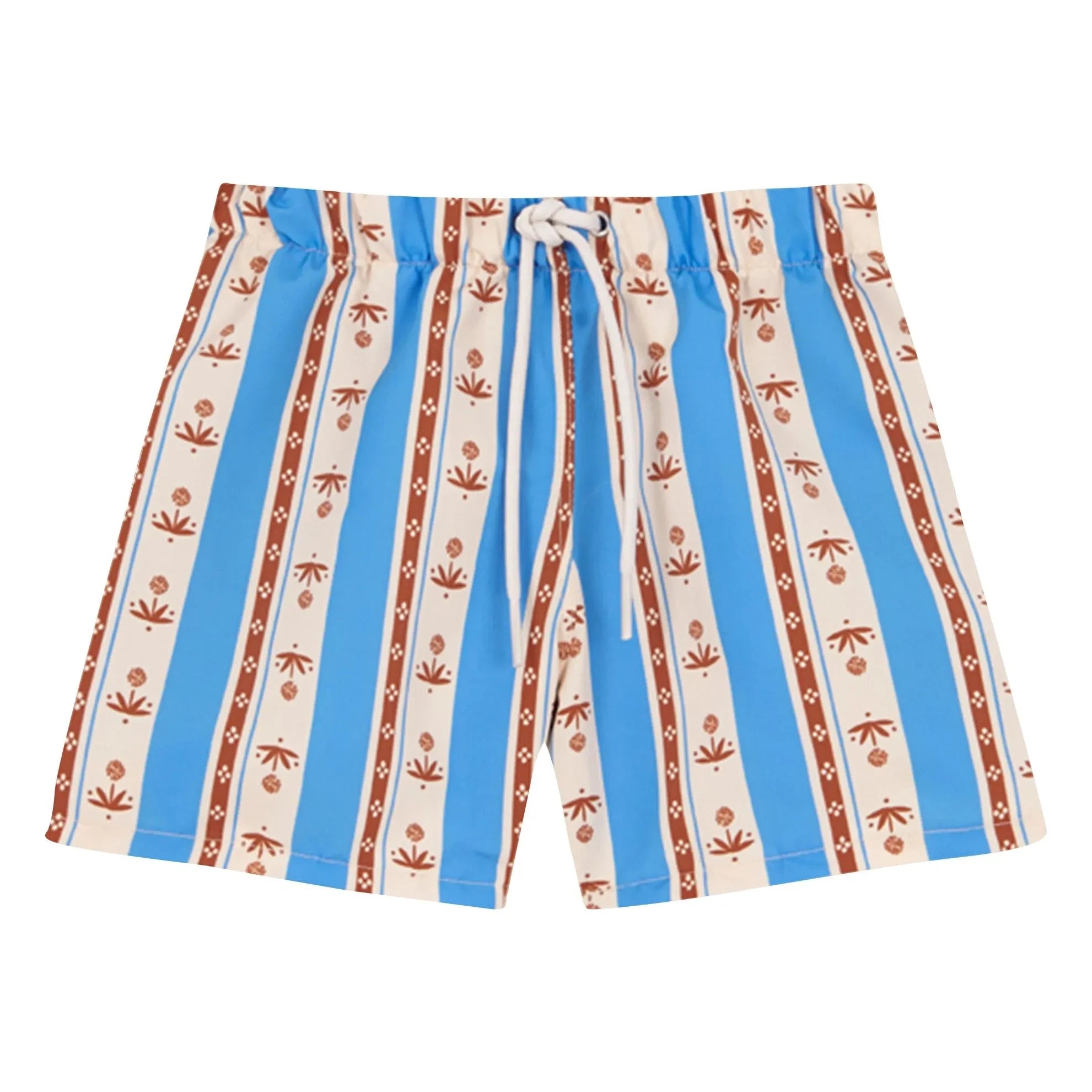 birinit - Sena Striped Swim Shorts | Azure blue