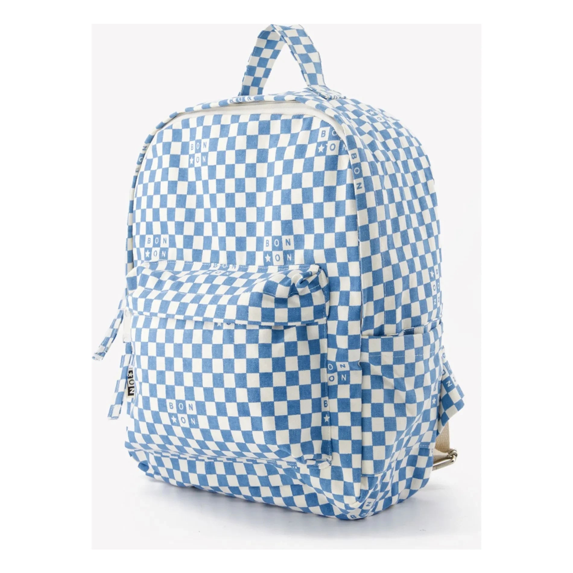 Bonton - PM Carreaux Backpack | Indigo Blue