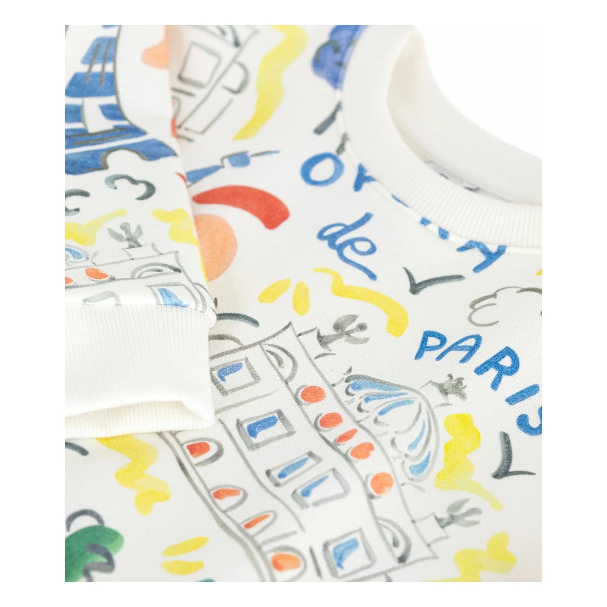 Petit Bateau - Opera Sweatshirt | White