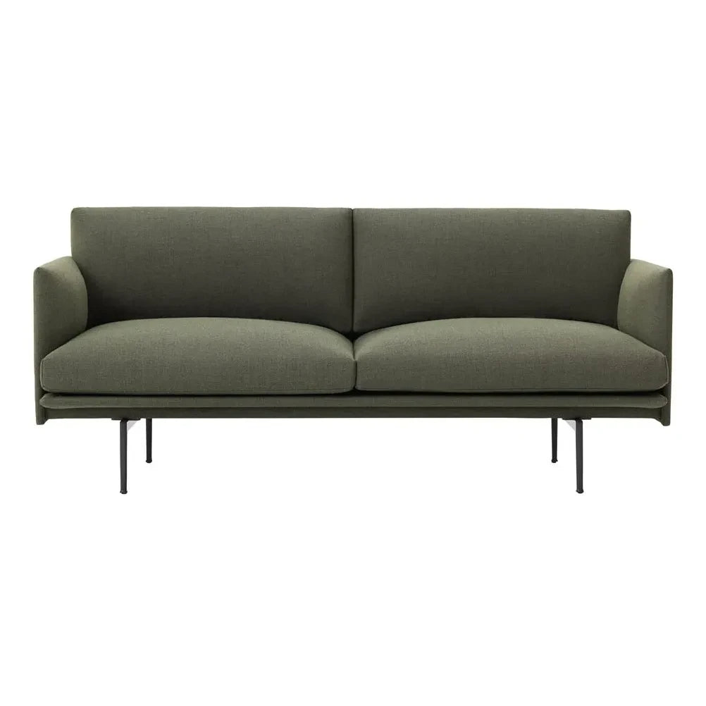 Muuto - Outline 2-Seater Sofa | Green