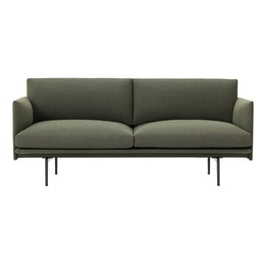 Muuto - Outline 2-Seater Sofa | Green