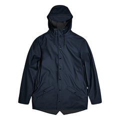 Rains - Unisex Waterproof Wax Coat | Navy Blue