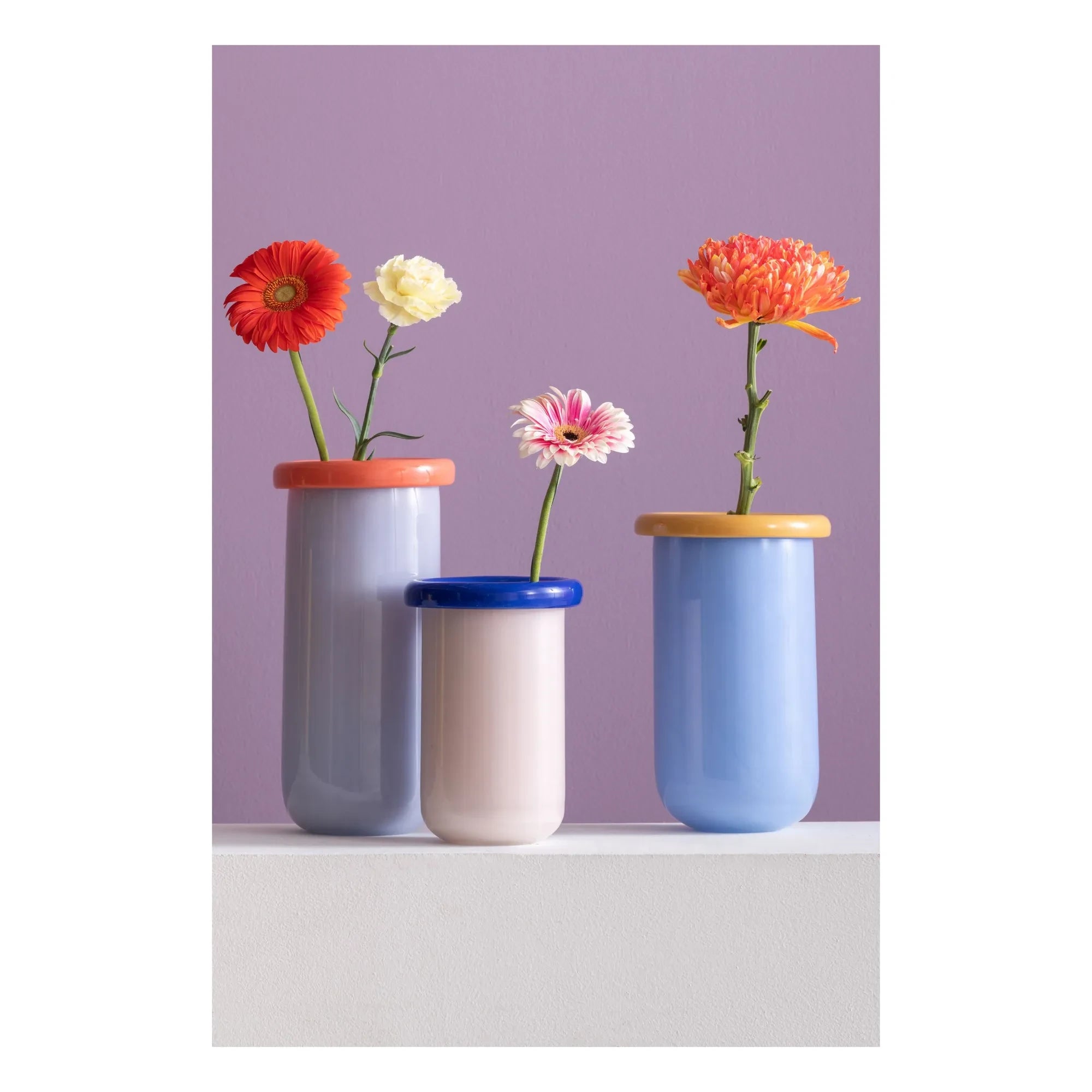 Present Time - Folded Vase | Lilac