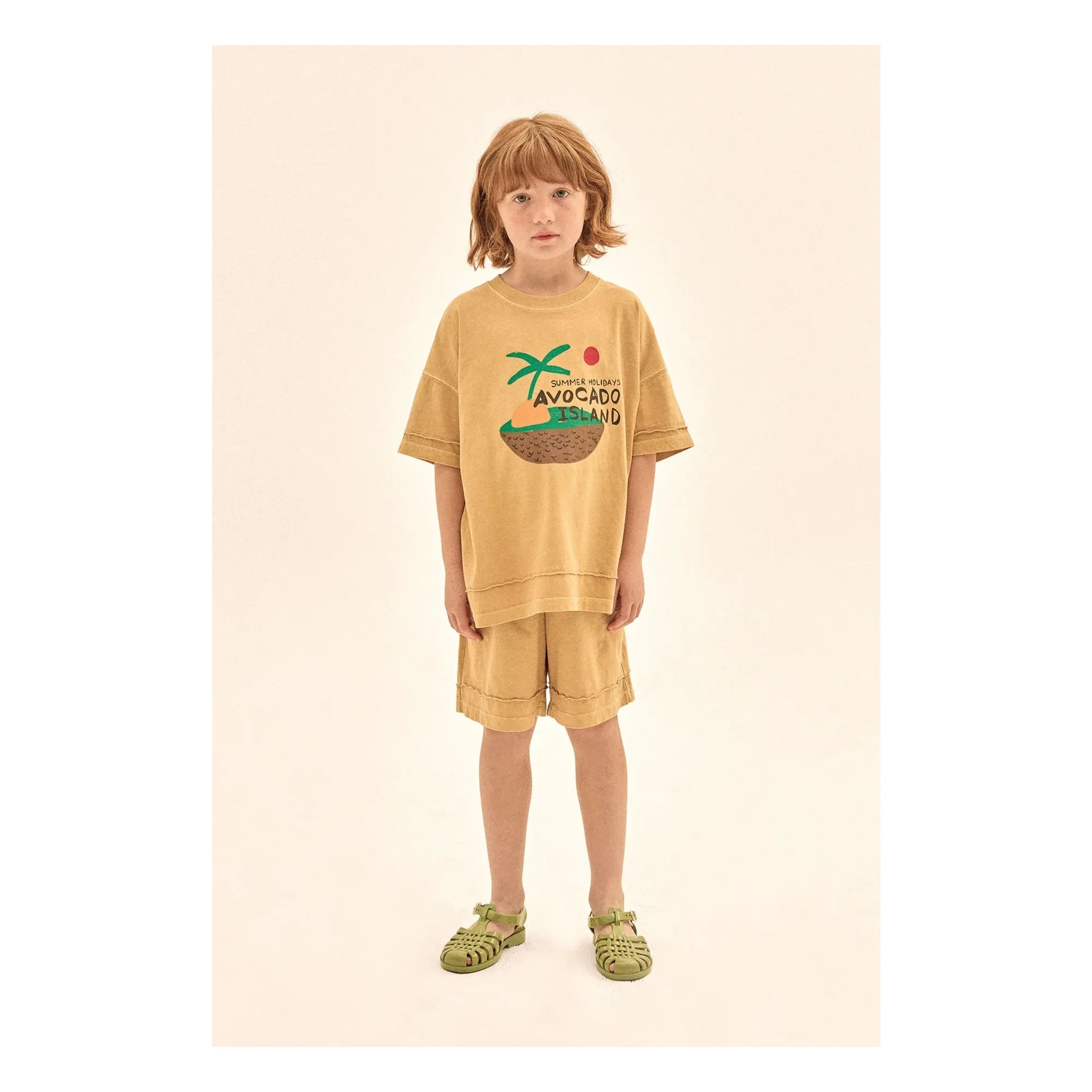 Jelly Mallow - Avocado Island T-shirt | Yellow