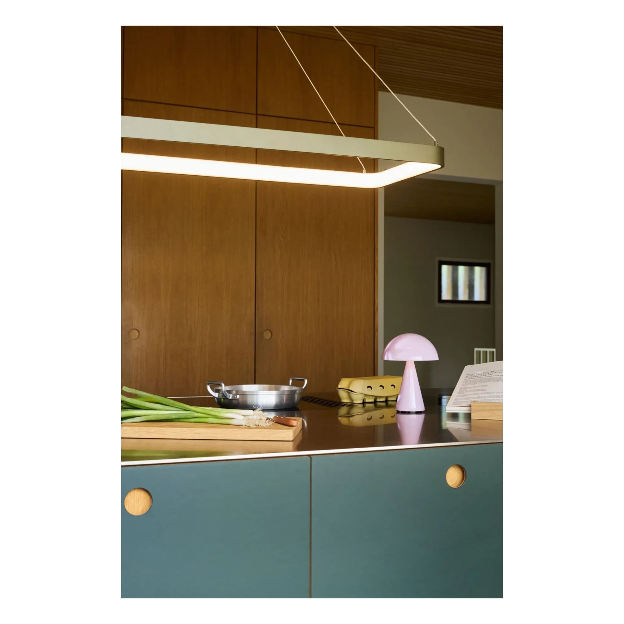 Hübsch - Mush Nomad Lamp | Pale Pink
