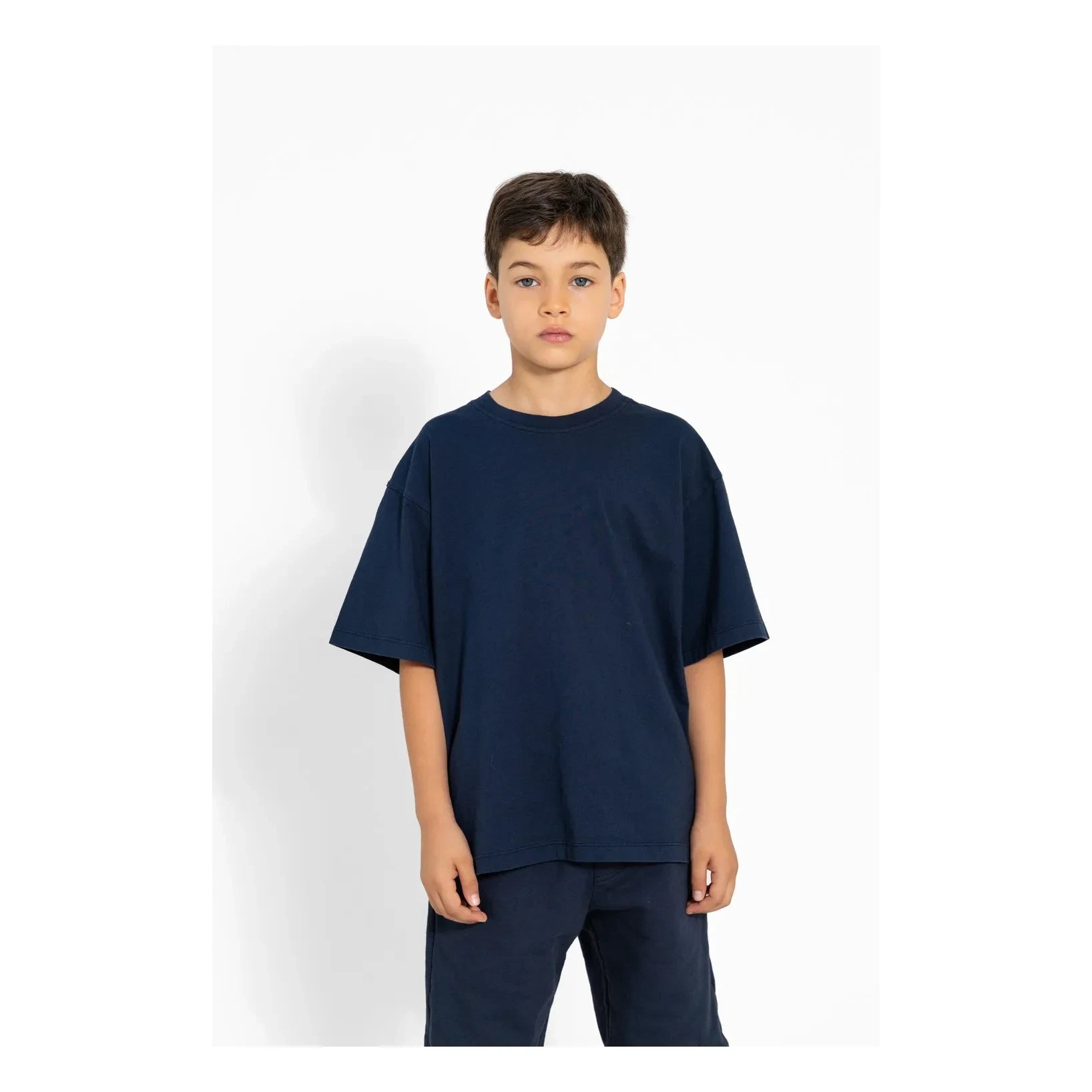 Smallable Kid - Hillcrest Organik Pamuk Tişört | Lacivert
