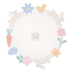 Meri Meri - Easter Plates - 8-Piece Set | Ivory