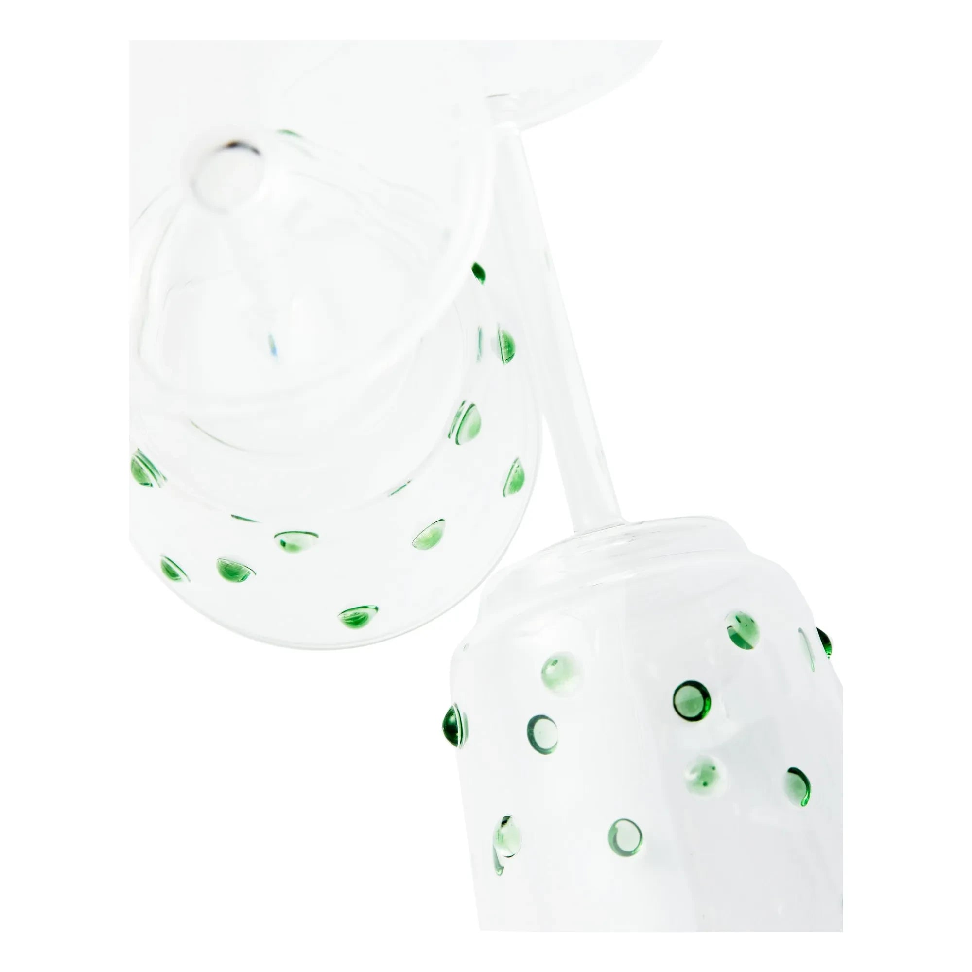 Pols Potten - Nob şarap kadehi | Yeşil